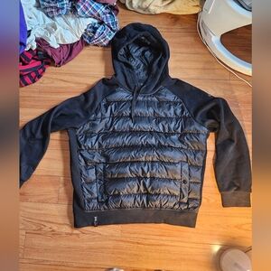 Black Hooded Men's Sweater